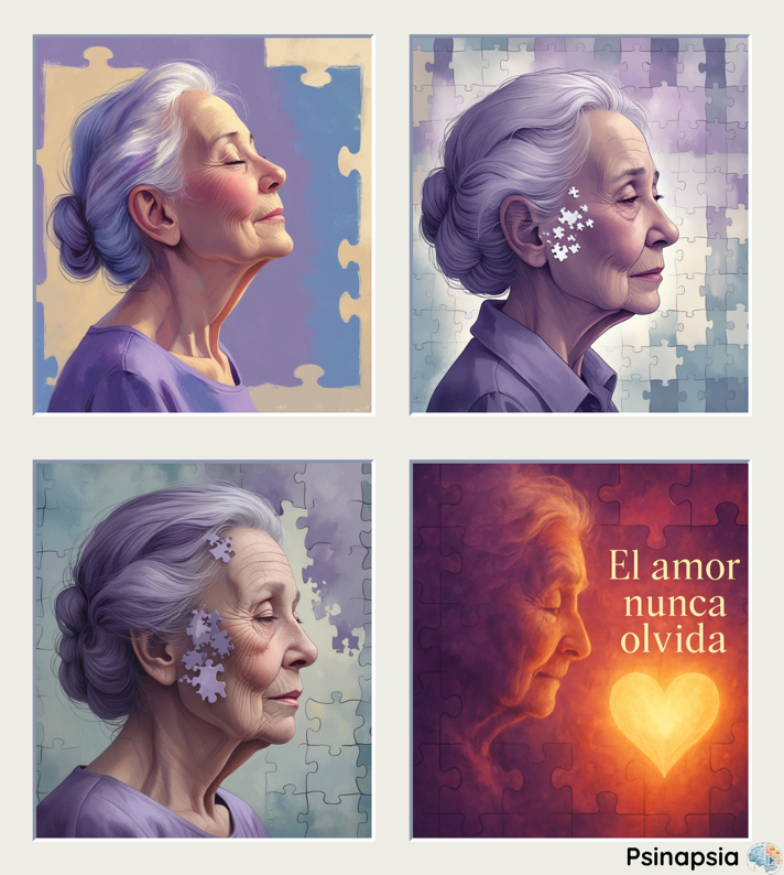 Evolución subjetiva de la enfermedad de Alzheimer en una mujer